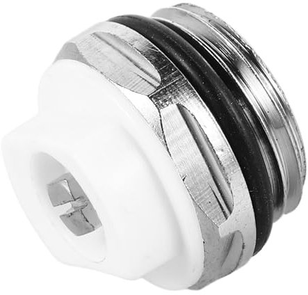 HOMOCONO Radiator Air Bleeder Valve Screw Pure Copper Exhaust Valve for Hot Water Radiators Universal for Heating Systems