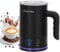 Panana Milk Frother Electric Coffee Steamer, 4 in 1 Automatic Milk Frother, Warm and Cold Form Maker, 430ml Capacity for Cappuccinos, Lattes, and Hot Chocolates. (Black, WH)