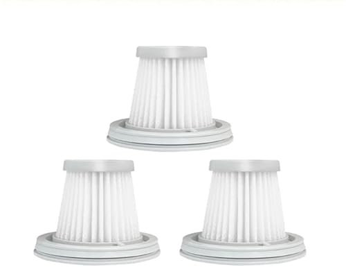 Vuzmode for Xiaomi, for Mijia, Handlicher Staubsauger, SSXCQ01XY Home Car Mini Wireless Hepa Filter Ersatzteile Ersatzzubehör H13 Staubsaugerfilter für den Haushalt(3 Filters)