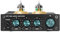 Fuhjythy Preamplificatore Audio A Valvole HiFi 6K4, Amplificatore A Vuoto Buffer Regolabile, Preamplificatore A Valvole Audio Stereo, Ricevitore EU Plug