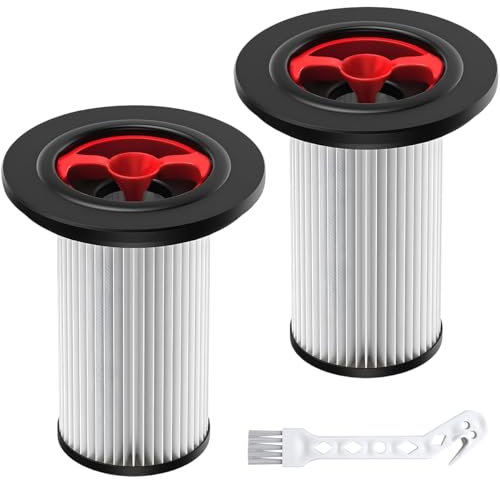 2 Stück Ersatzfilter kompatibel mit Bosch Unlimited Gen2 Serie 8 Staubsauger Set, kompatibel mit Bosch 12036642,12023349 HEPA Filter mit Reinigungsbürste Filter, für Staubsauger Ersatzteile