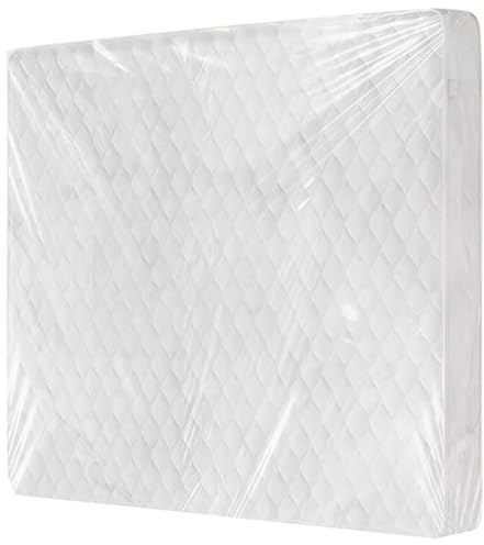 Housse Plastique 180x200 Cm Rangement Déménagement | Protège Votre Matelas Pendant Le Déménagement Et Le Stockage. Fermeture Éclair Pratique Pour Une Mise En Place Facile