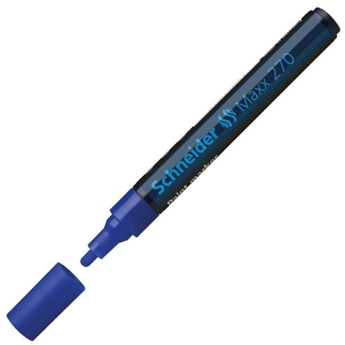 Schneider Schreibgeräte Lackmarker Maxx 270, 1-3 mm, blau