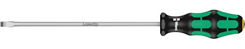 Wera 05007621001 334-1.2 x 6.5 x 200 mm Screwdriver for Slotted Screws - Silver