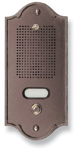 PULSANTIERA CITOFONICA / CITOFONO 1 NOME TESTA DI MORO PL SERIE PERLA GARDEN