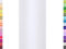 9 m de ruban en tulle, 15 cm, Tulle, Rouleau en tulle weiß 029