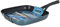 Mama Rossi Grillpfanne Steakpfanne 28cm eckige Form Induktion blau metallic