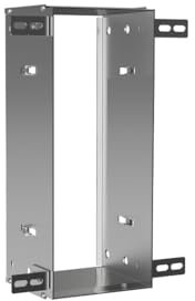 Emco Asis 150 Unterputz Einbaurahmen, für Unterputzschränke Asis, für Schrankmodule mit der Höhe 344 mm - 972500021, Grau