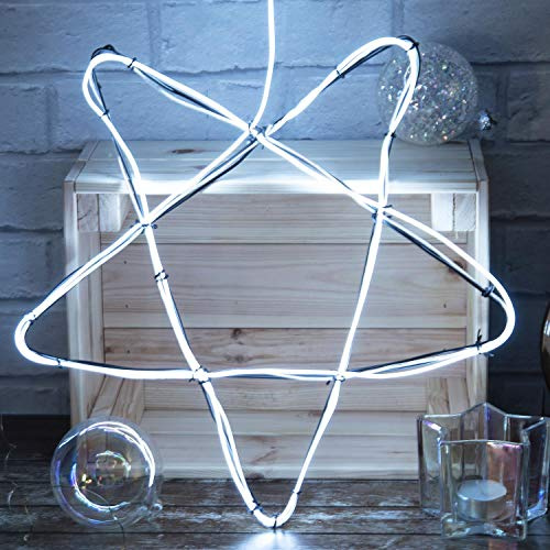 Fizz Creations Neon Effect Sign, White