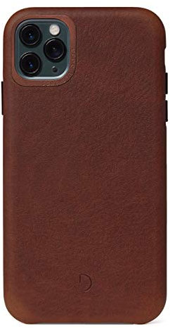 Decoded Backcover, Leder-Schutzhülle für iPhone 11 Pro Max, braun