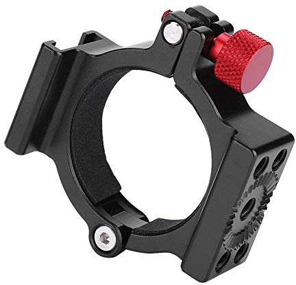 Diyeeni Ring Hot Shoe Adapter, Ring Clamp with Cold Shoe, Extension Ring Mount, A Must Have for Zhiyun Smooth 4 Gimbal to Connect Monitor/Microphone/Fill Light