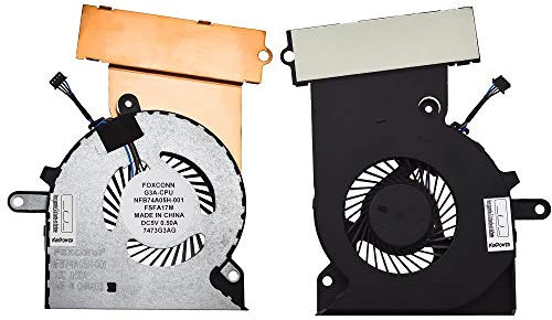 Ventilateur de CPU Fan 4Pin Compatible Avec HP Omen 15-CE 17-AN Series