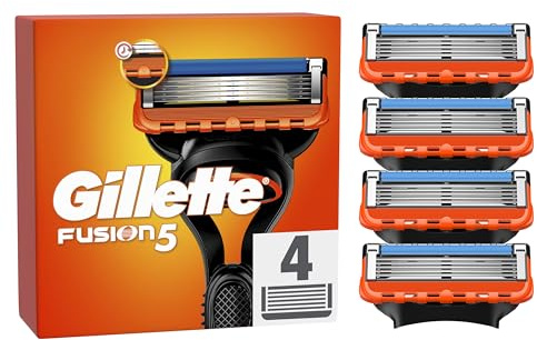 Gillette Lames de Rasoir Gillette Fusion, 4 Pièces