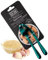 Easy to Use Garlic Press - Removes The Need to Peel, Great Go-to Kitchen Gadget for Crushing Garlic Cloves. Dishwasher Safe, Garlic Crusher Also Works with Ginger. Must Have Tool for Any Kitchen.