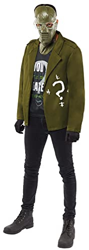 amscan - Offizielles Lizenzprodukt The Batman Movie Herren The Riddler Kostüm – Standard – XL