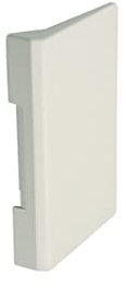 easyPART Kompatibel/Ersatz für Bauknecht 481249868226 Kühlschrankgriff Klappengriff Griff Türgriff Gefrierfachtür Kunststoff weiß Whirlpool Kühlschrank auch geeignet für Ignis Ikea Privileg Atag Smeg