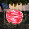 Sunboia Solar Lichterkette Aussen, Lichtschlauch Solar,5M 50 LED Lichterkette Außen Solar,Gartenleuchten Solar für Bäume Terrasse Hof Hochzeit Partys Weihnachts Deko(Süßigkeiten)