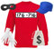 Alsino Panzerknacker Sweatshirt Langarm 100% Baumwolle Banditen Räuber Komplett Set - Party Outfit mit Zubehör, (XL)
