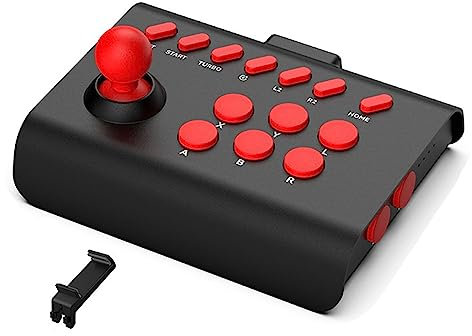 mayDONG Console Rocker cablato / Bluetooth compatibile / 2.4G Connessione Gaming Joystick Arcade Fighting Controller Interfaccia Type-C