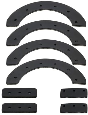 DEHOMKUS 302565MA 327072MA Schneewerfer-Gummi-Paddel-Set, kompatibel mit Noma 50,8 cm Schneefräse C2030-010 und Craftsman 50,8 cm Schneefräse C950-52103