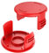 TRUSTLIONTEK Spulenabdeckung,Kompatibel mit Einhell Rasentrimmer GE-CT 18/28 Li, GE-CT 18/28 Li TC.(2 Stück)