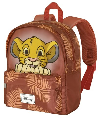 Disney Unisex Kinder Zaino Prescolare Joy Lean Vorschulrucksack, Der König der Löwen Peek ,Einheitsgröße