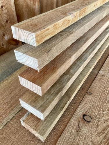 Lärche 3,2 x 7,5cm BRETT BRETTER SCHALUNG HOLZ BAUHOLZ SICHTSCHUTZ 200cm LÄNGE (8)