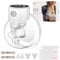 Lillo Breast Pump Hands Free, Electric Leak-Proof Pumps Wearable Portable,Low Noise &Painless Breastfeeding Milk Pumps, BPA Free (White*1)