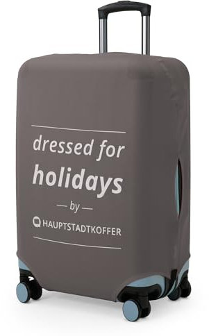 Hauptstadtkoffer Kofferüberzug Größe L, Kofferhülle für mittelgroße Koffer (66-75 cm), Kofferschutzhülle, Gepäckabdeckung, Luggage Cover