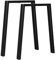 Fruyyzl Tischbeine Metall Schwarz, Möbelfüße aus U Form 71cm Hx76cm W, Industrial Tischgestell Tischkufen, Tischfüße für DIY Esstische, Moderne Schreibtische, Nachtständer