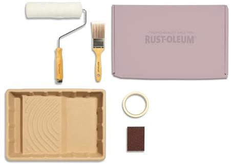 Rust-Oleum Ready to Roll - Eco Paint Kit (Large) - Chalky Floor Paint Sweet Pinks