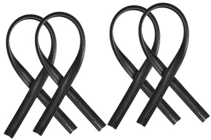 PAMINGONO 4stücke Wischergummi Ersatz Für Wischer Refill Streifen Gummi Wischereinsätze Für Auto Wischerblätter Rahmenlose Wischerblätter-nachfüllpackungen