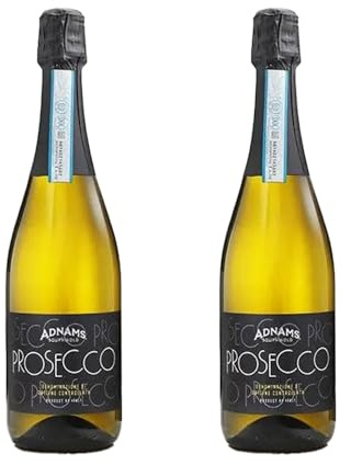 Adnams | Prosecco DOC 10.5% ABV | 2 x 75cl | Prosecco DOC is a crisp, fruity sparkling wine from the Veneto region of Italy, made exclusively from the Glera grape.