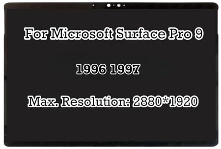 13 For Microsoft Surface Pro 9 1996 1997 Touch 2.8K LCD Assembly