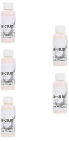 Healeved 5pcs Liquid Latex Makeup Flesh Tone for Halloween Wrinkle Old Age Mask Cosplay Performance Face Paint Safe Non-toxic Body Art