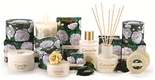 Lerbolario Camelia - Diffusore di profumo con bastoncini di legno