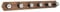 ATMOSPHERA CREATEUR D'INTERIEUR - Appendiabiti in Ceramica Asher, 6 Ganci