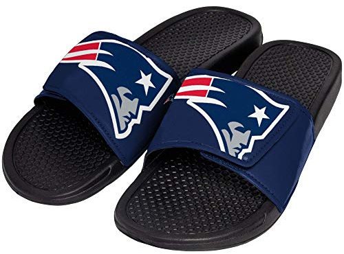 FOCO NFL Unisex Big Logo Slde, Unisex, Big Logo Slide, New England Patriots, Large