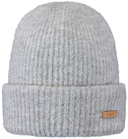 Barts Damen Witzia Beanie Baskenmütze, Grau (Heather Grey 0002), One Size (Herstellergröße: Uni)