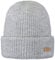 Barts Damen Witzia Beanie Baskenmütze, Grau (Heather Grey 0002), One Size (Herstellergröße: Uni)