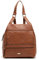 MISAKO Suli Diebstahlsicherer Rucksack - Anti-Diebstahl-Rucksack - Kleiner und geräumiger Damen-Casual-Rucksack Suli Kamel 30 X 28 X 11 cm