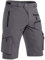 Hiauspor Shorts Herren, Sommer Leichte Schnelltrocknend mit 5 Taschen Cargo Bermuda Wanderhose Sport Chino Trekking Outdoor MTB Hose Männer Kurz Atmungsaktiv Stretch (Grau, 2XL)