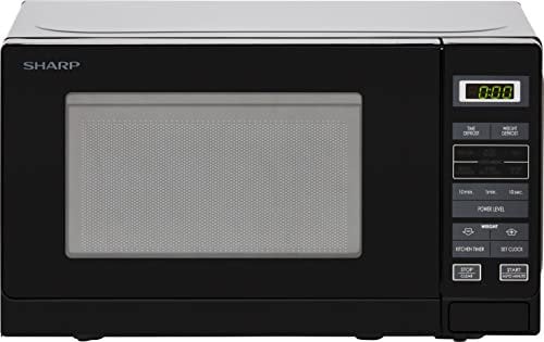 Sharp R220DKM 20 Litre Microwave - Black