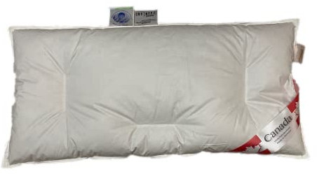 Bauchschläferkissen Canadian Goose 40x80 cm weiße canadische Gänse Daunen 300g