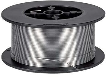 Bobina Filo Animato per comuni saldatrici 0,6/0,8/0,9/1,0 mm 450 gr Filo per Saldatrice a filo animato come Parkside Mauk o Deca ecc. (0,9 mm)