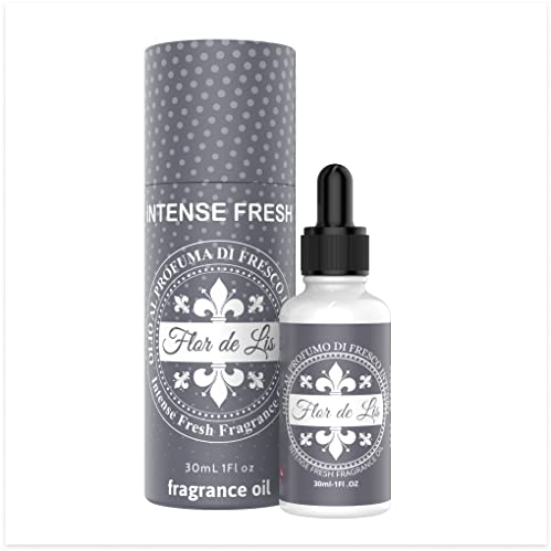 Flor de Lis - Perfume exclusivo para secadora, aceite con fragancia de Fresco intenso, aroma de esencias para ambientadores de varillas