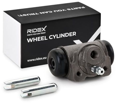RIDEX 277W0106 Radbremszylinder Trommelbremse Radzylinder Hinten beidseitig Kompatibel mit NISSAN Patrol GR V SUV Y61 PATROL Hardtop K160 PATROL Hardtop K260 Patrol III/2 SUV W260