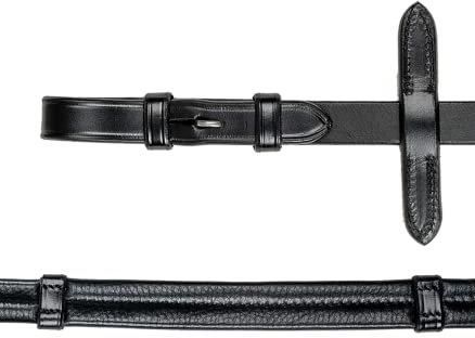 WALDHAUSEN X-Line Lederzügel Supersoft, schwarz