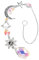 POPETPOP Colector De Sol Colgante Decoración Colgante De Cristal Decoraciones De Jardín Atrapasueños Creativo Decoración Del Hogar Adorno Colgante Atrapasueños Colgante De Jardín