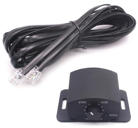 melairo Amplifier Replacement Parts Accessories Bass Knob Control Remote 6Pin Subwoofer Remote Volumes Adjustment Control Knob for Speakers